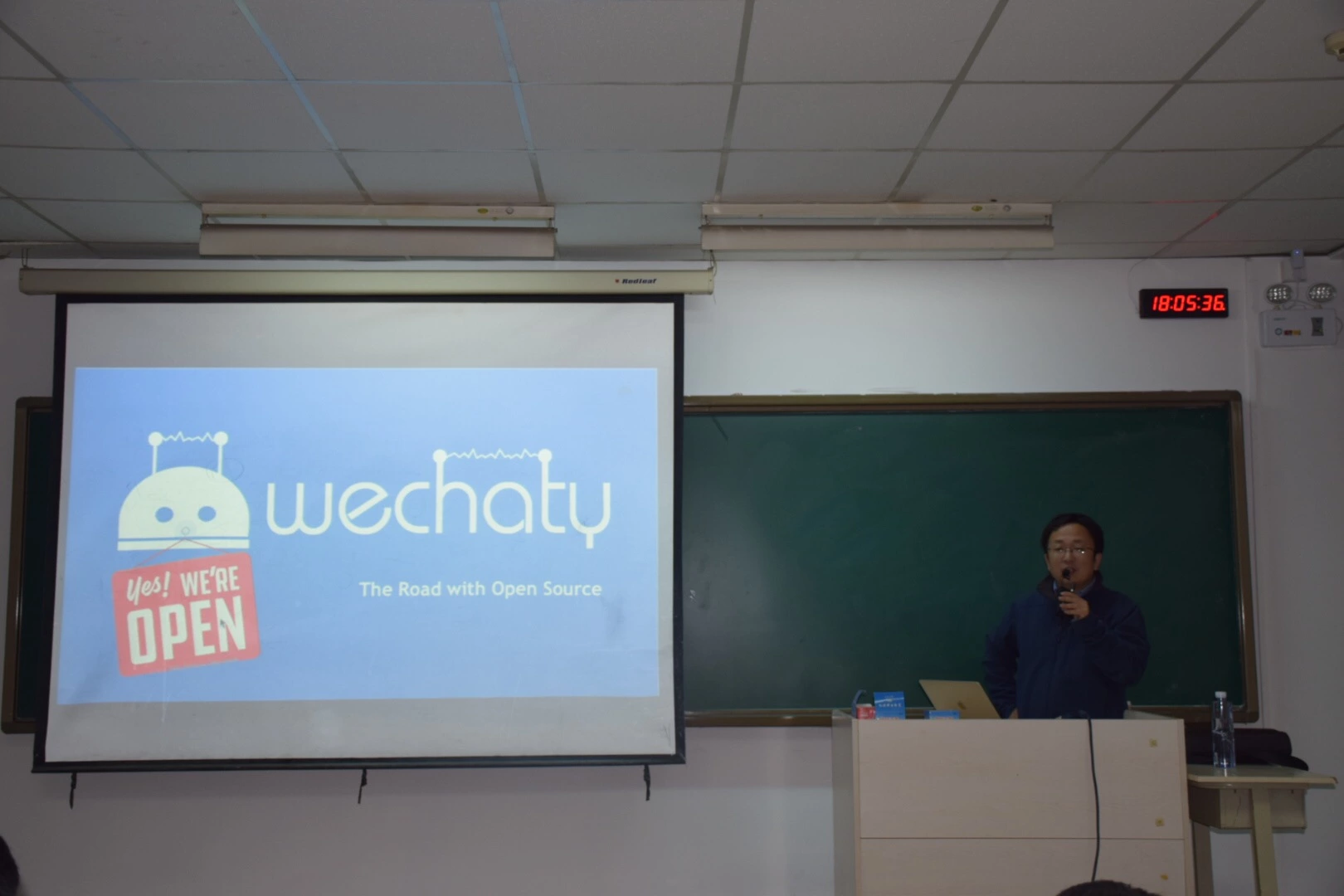 Wechaty Lecture at Peking University Open Source Class