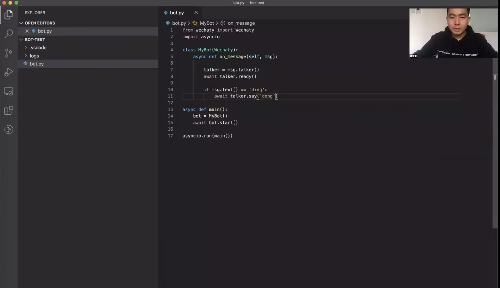 Python-Wechaty Live Coding